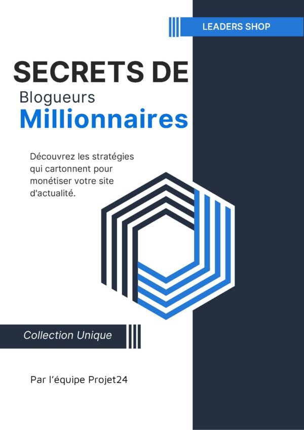 Secrets De Blogueurs Millionnaires (PDF)